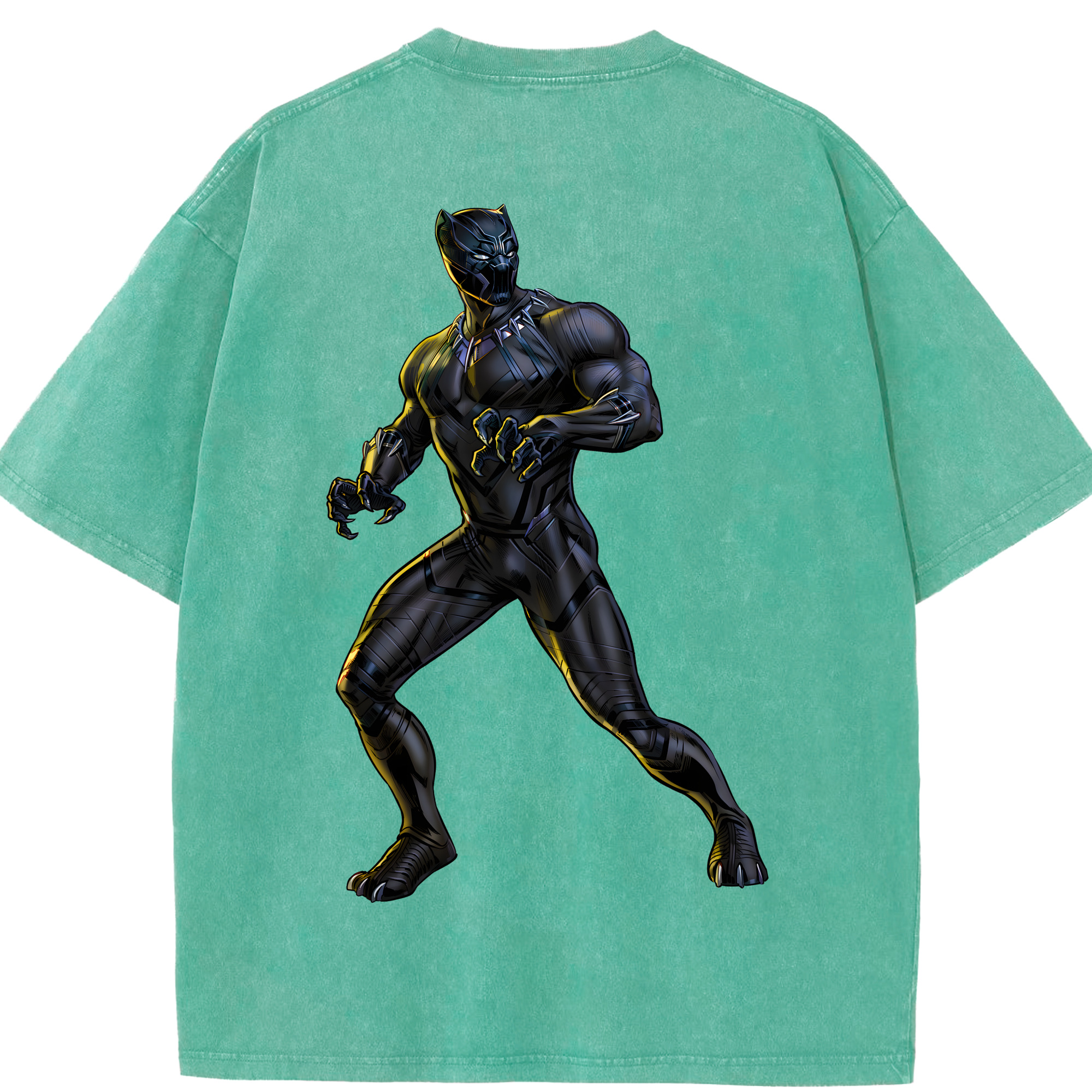 （画像用） アベンジャーズ The Avengers 綿100% ヴィンテージ風 半袖Tシャツ（背面プリント）